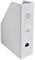 EXACOMPTA Lot de 10 Portes revue Dos 100mm PVC Blanc