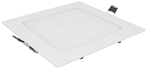 McShine LED-Panel „LP-1217SW“ | 12W, 1224 lm | 170×170 mm | warmweiß 3000 K | Aluminium | flackerfrei | IP20 | Einbau-Innenbeleuchtung