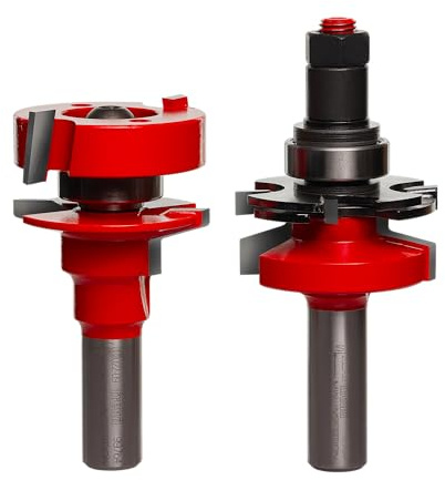 Freud 1-11/16 (Dia.) Premier Adjustable Rail & Stile Bit with 1/2 Shank (Bevel) (99-764)