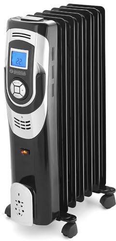 Olimpia Splendid 99623 Caldorad 7 Digital Radiador de Aceite 1500 W, 50 m³