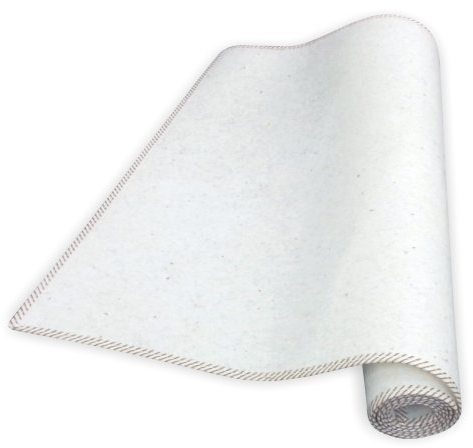 Matratzen Perfekt Schützende Matratzen-Unterlage, atmungsaktiver Matratzen-Schoner, Filzschoner, unter die Matratze, Matratzenschutz (90x190 cm) Weiß