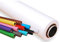 moderntex Hintergrundkarton, 10m lang x 1.36m breit weiß 160g/m² Papierhintergrund