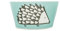 Scion Living - Keith Brymer Jones Collaboration Range - Spike Cereal Bowl - Ø13.7cm x H7cm - Blush Blue - 360ml