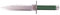 G8DS Großes Deluxe Survival Knife Rambo I mit Leder-Scheide und Gürtelhalter Gürtelmesser Überlebensmesser Outdoor