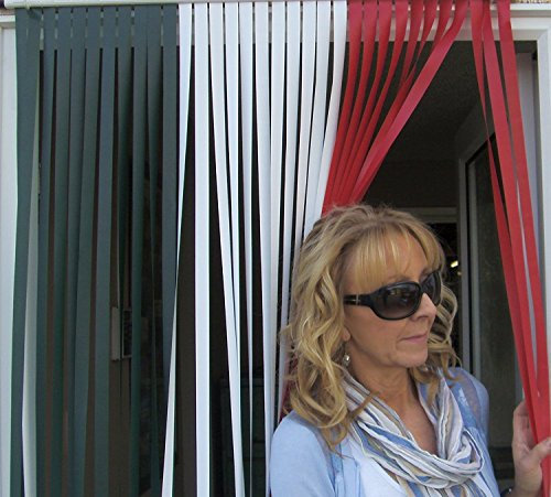 Tenda per porta roulotte/camper resistente agli insetti e alle mosche, ideale per roulotte e camper - Italia