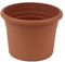 greemotion Pflanzkübel Fiona, UV-Beständiger Blumentopf aus Kunststoff, Pflanzgefäß mit Bodenlöchern, Volumen ca. 26 l, ca. Ø 45 x H 31,5