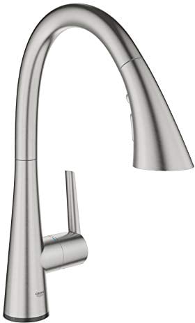 GROHE Zedra Touch | Elektronische Einhand-Spültischbatterie, DN15 | supersteel | 30219DC2