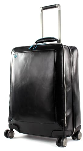 Piquadro Blue Square 45-4-Rollen-Kabinentrolley 15,6 S 55 cm Black