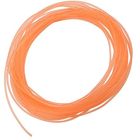 Runder PU-Polyurethan-Riemen Glatte Oberfläche Orange Riemen für Antriebsübertragung für Druckmaschine(2mm*10m)