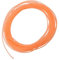 Runder PU-Polyurethan-Riemen Glatte Oberfläche Orange Riemen für Antriebsübertragung für Druckmaschine(2mm*10m)