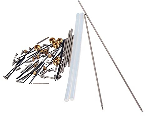 FITYLE Tenor Saxophone Repair Kit Rollen Schrauben Federn Teile Set Wartungswerkzeug