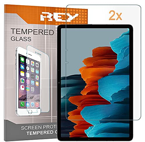 [Lot de 2] Verre Trempé pour Samsung Galaxy Tab S7 4G-WiFi 11 - Tab S9 11 - Tab S9 FE 10,9 - Tab S10 FE 10,9, Protecteur d'écran qualité supérieure