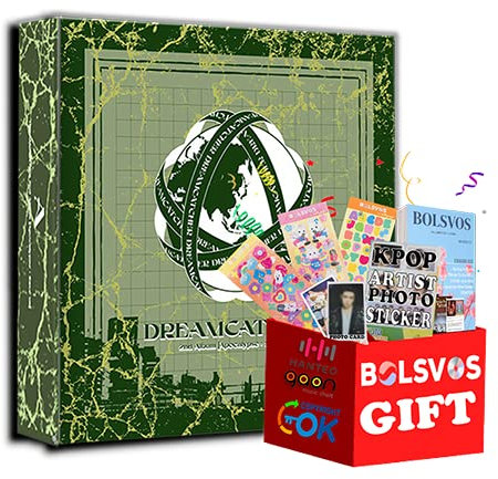 Dreamcatcher - [Apocalypse : Save us] [E ver.] (2nd Album) Album+Pre Order Limited Benefits+BolsVos K-POP eBook (21p), 3EA BolsVos Stickers for Toploader, Photocards