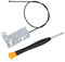 The Lord of the Tools Cable Flex de Antena Bluetooth/WiFi con Placa Metálica Reemplazo Incluido Destornillador TR8 Compatible con Playstation 4 PS4 CUH-1001A CUH-1115A