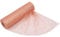 29cm x 25m Organza Roll Snow Sheer Fabric - Glitter Roll for Christmas Chair Bows, Table Runners, Dress Accents, Crafting Supplies for Ribbons, Party Favours, Mesh with Glitter Sequin - Rose Gold