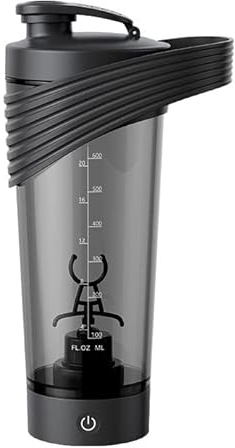 EdirFtra Electric Protein Shaker Bottle, Protein Shake Blender Bottle, Portable Mixer Cup, Rechargeable Shaker Cups for Protein Shakes, Large Capacity Sports Shaker Cup,A