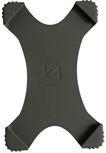 ZhaoCo Universal Antideslizante de Silicona Correa de Mano Dedo Agarre Soporte para 6'' / 6.8'' / 7'' Kindle eReaders/Kobo/Sony Ebooks - Gris