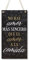 CARISPIBET A quien madruga décoracion para el hogar adorno colgante decorativo para la cocina placa decorativa 30 x 15 cm (No hay amor)