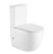 Pack Inodoro Génova Compacto Color Blanco Brillo | Medidas 82,5 cm Alto x 62 cm Fondo x 39 cm Ancho