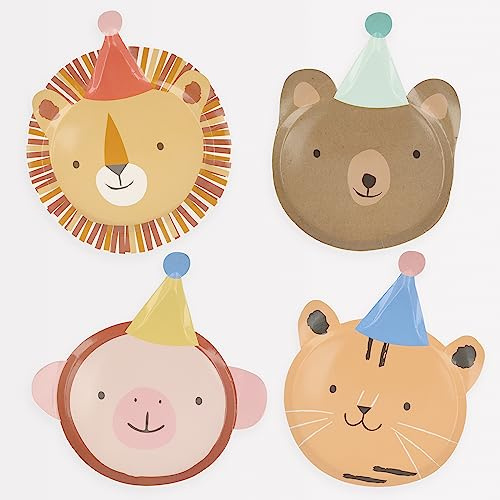 Meri Meri Disposable Safari Plates, Pack of 8
