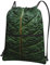 QQLADY Grüner Spinat-Rucksack mit Kordelzug, wasserdicht, für Fitnessstudio, Sport, Yoga, Schwarz , One size