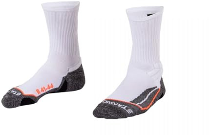 Stanno Sportsoken - Stadium -Crew -Socken - Socken mit Atmungsaktivität und Einzelschutz - Sportsocken - Anatomische Socken mit linken/rechten Indikatoren