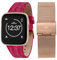 Morellato Special pack M-01 Crystal Light Smartwatch Donna, Digitale con doppio cinturino - R0151167521