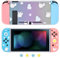 DLseego Custodia Compatibile con Switch 2017 Versione, Gradiente Matte Clear Soft Cover Switch per la Custodia di Switch con 4 Copri levette analogiche,Antiurto e Antiscivolo,Poke Tartaruga