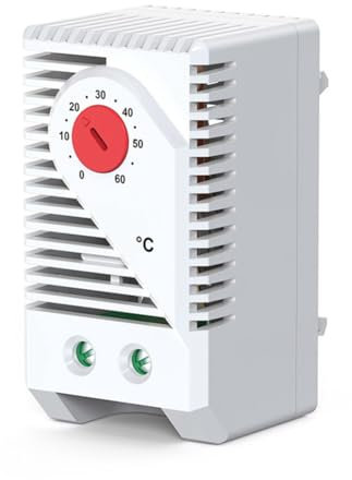 Kealbaus regulador de temperatura interruptor mecánico no NC 0-60 ℃ termostato armario y control de humedad AC 250 V 10 A KTO011