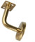 Staffe per corrimano in ottone lucido Staffe per corrimano resistenti Staffe per scale in ottone Staffa per corrimano per scale Bannister Corrimano in legno e acciaio (piatto)