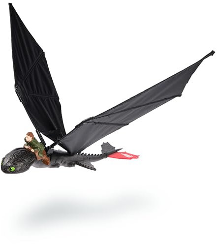 Dreamworks How to Train your Dragon, Remote Control, Fliegender Drache Ohnezahn mit Fernbedienung, Spielzeug für Kinder ab 4 Jahren