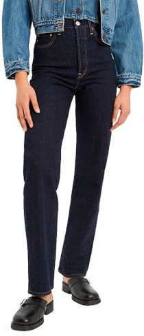 Levi's Pantalon Ribcage Longueur Totale pour Femme, Small Course, 30W / 30L
