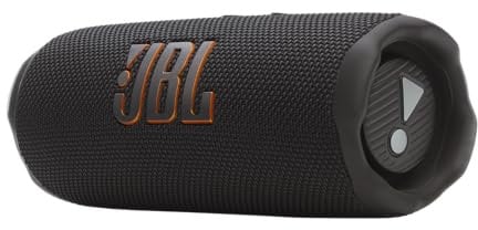 JBL Flip 7, kabelloser tragbarer Bluetooth-Lautsprecher, 16 Stunden Akkulaufzeit, IP68 wasserdicht, Staub- und stoßfest, Pro Sound mit AI Boost, Auracast Multi-Speaker-Verbindung, Schwarz