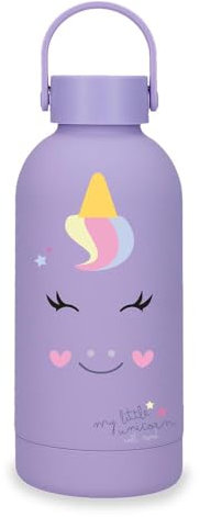 Movom Enjoy Botella de Acero Inoxidable Rosa 6,5x18,5x6,5 cms Acero Inoxidable