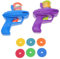 Kisangel Soucoupe Volante Disque Volant Portable Tirer -Disque Volant tireurs de Mini- Lanceur de Disque Volant Canard Plastique
