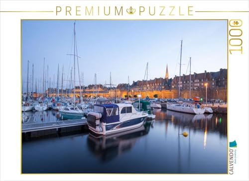 Puzzle · Jachthafen von Saint Malo | Bretagne, Frankreich · 1000 Teile · Lege-Größe 64 × 48 cm · CALVENDO Puzzle