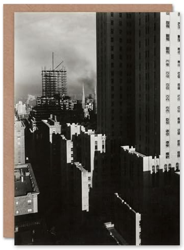 Artery8 Alfred Stieglitz Art Card View from the Shelton New York Cityscape