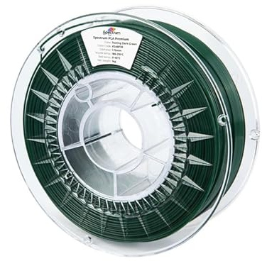 Color Wish PLA | 1 kg | 1,75mm | Spectrum Filaments | Made in EU (Tooling Dark Green)