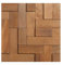 Stegu - Wandpaneele Cube 2 FSC® - 34x34cm - 4 Stück Set Holzplatten aus Holz Holzpaneele mit Lamellenwand und Eiche-Echtholz-Furnier - Wandverkleidung für Wohnzimmer, HomeOffice & Firmengelände