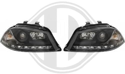 Scheinwerfer Set mit echtem Tagfahrlicht Seat Ibiza 02-08