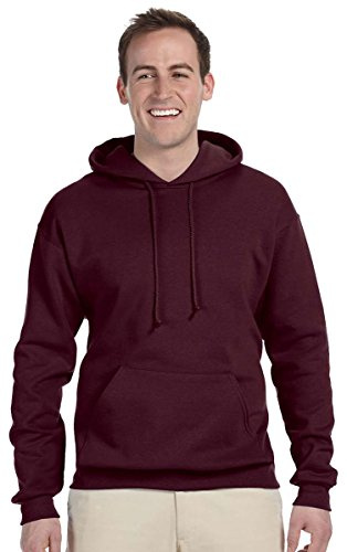 Jerzees 8 oz. NuBlend 50/50 Pullover Hood, Deep Purple - Large