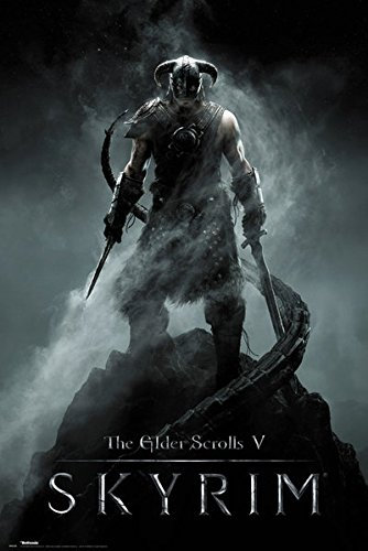 Skyrim Dragonborn – 61 x 91.5 cm – Zeigt/Poster