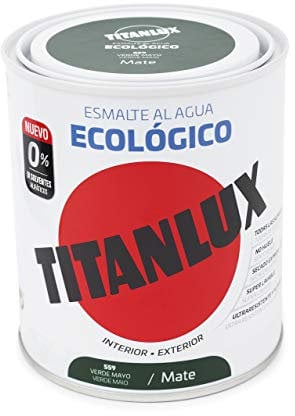 TITANLUX 02T055934 Esmalte, Verde Mayo, 750 ml