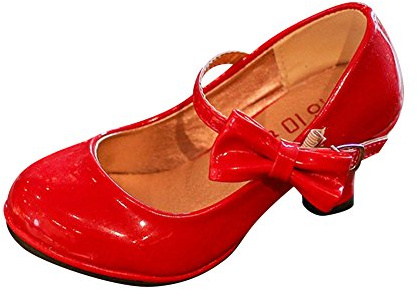 MISSMAO Mädchen Prinzessin Schuhe Kostüm Ballerina Ballerina Shuhe Festliche Mädchenschuhe Taufschuhe Schuhe