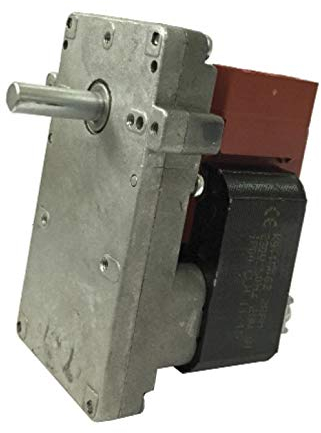 Easyricambi Motoréducteur pour poêle à granulés Kenta K9115005 1,5 tr/min arbre de 8,5 mm, moteur pour chargement de granulés
