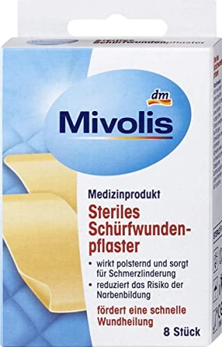 DAS gesunde PLUS Plaster na rany, 8 sztuk