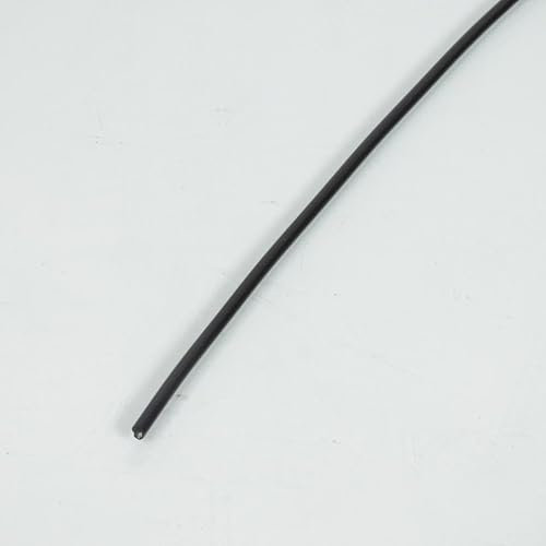 Petite Gaine Noire Standard Fil Plat 26/10 Insert Nylon Compatible avec câble de gaz Moto