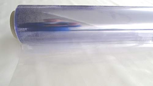 FARTAK PVC KLARFOLIE transparent 130cm / 50mtr Rolle 0,3mm dick LFM Euro 4,90