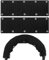 Geekria Knit Fabric Headband Cover Compatible with Bose NCH 700, NC700 (794297-0100) Headphones, Replacement Repair Part (Black)