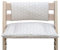 Blausberg Baby - ABWASCHBAR - Kissen Set Junior für Stokke Tripp Trapp Hochstuhl (ohne Schlitz im Sitzkissen) - Sitzverkleinerer Happy Star Beige